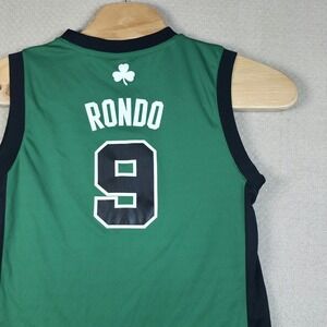 Adidas Rajon Rondo Boston Celtics Jersey Youth L (14-16) NBA Basketball #9 Green